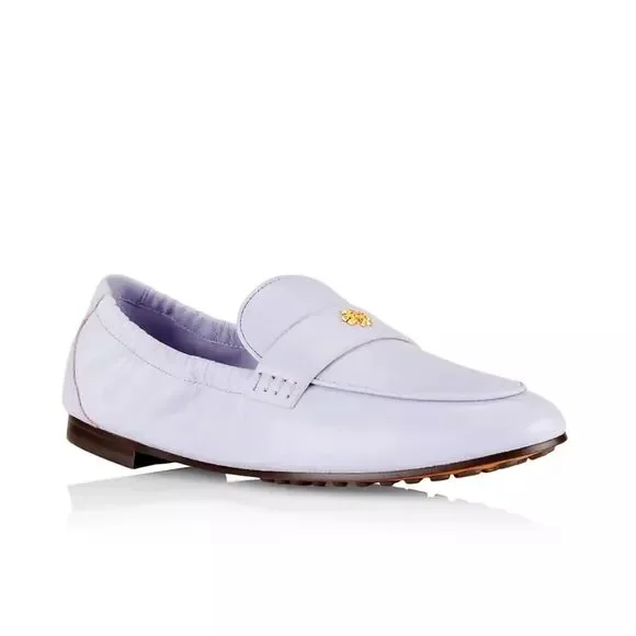 Tory Burch Ballet Leather Loafer in Lavender, New, Size 8 - Picture 5 of 16